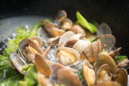 アサリの酒蒸し